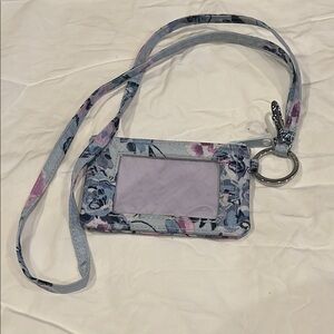 Floral ID Holder with Lanyard